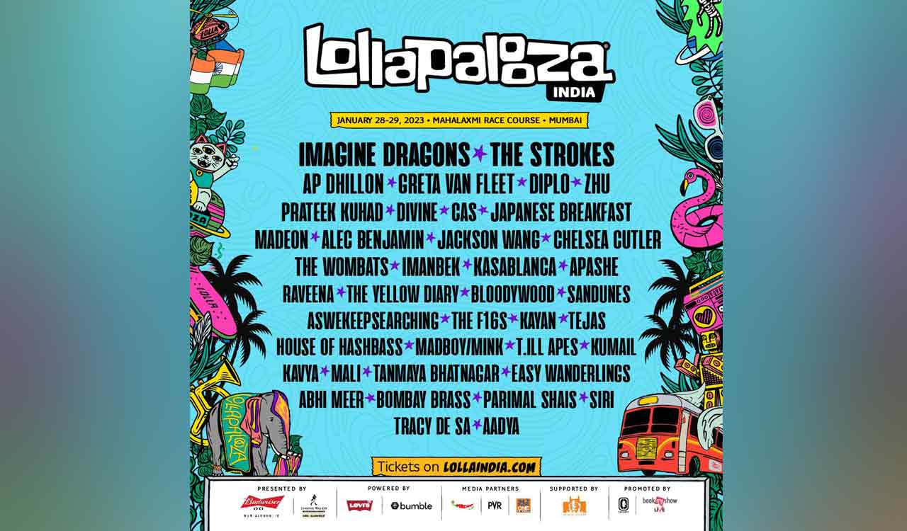 AP Dhillon, Imagine Dragons and Cigarrettes After Sex to perform at Lollapalooza India 2023