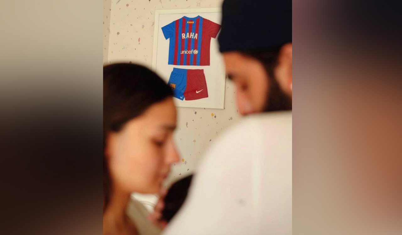 Alia Bhatt and Ranbir Kapoor name their daughter ‘Raha’