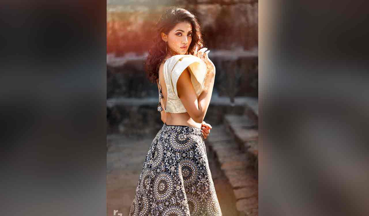 Ananya Raj puts on a brave face