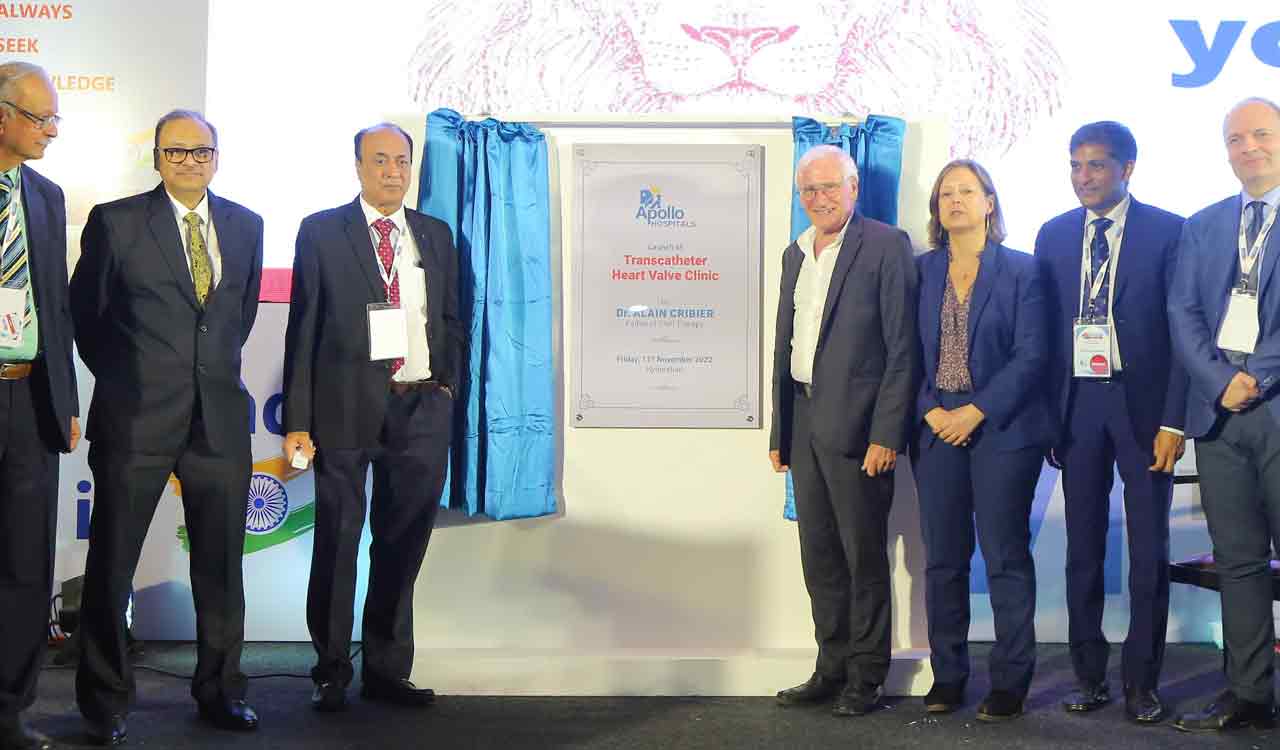 Hyderabad: Apollo Hospitals launches Transcatheter heart valve clinic