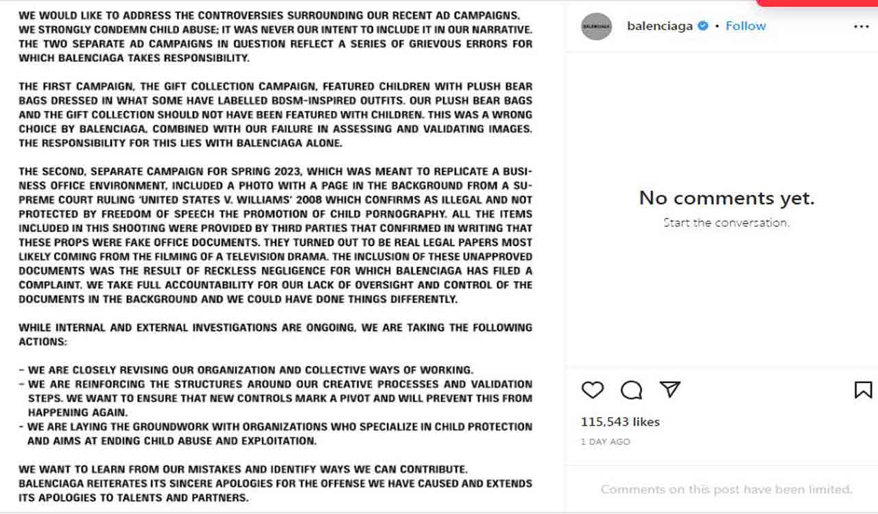 Everything you need to know about Balenciaga’s controversial ad campaign  