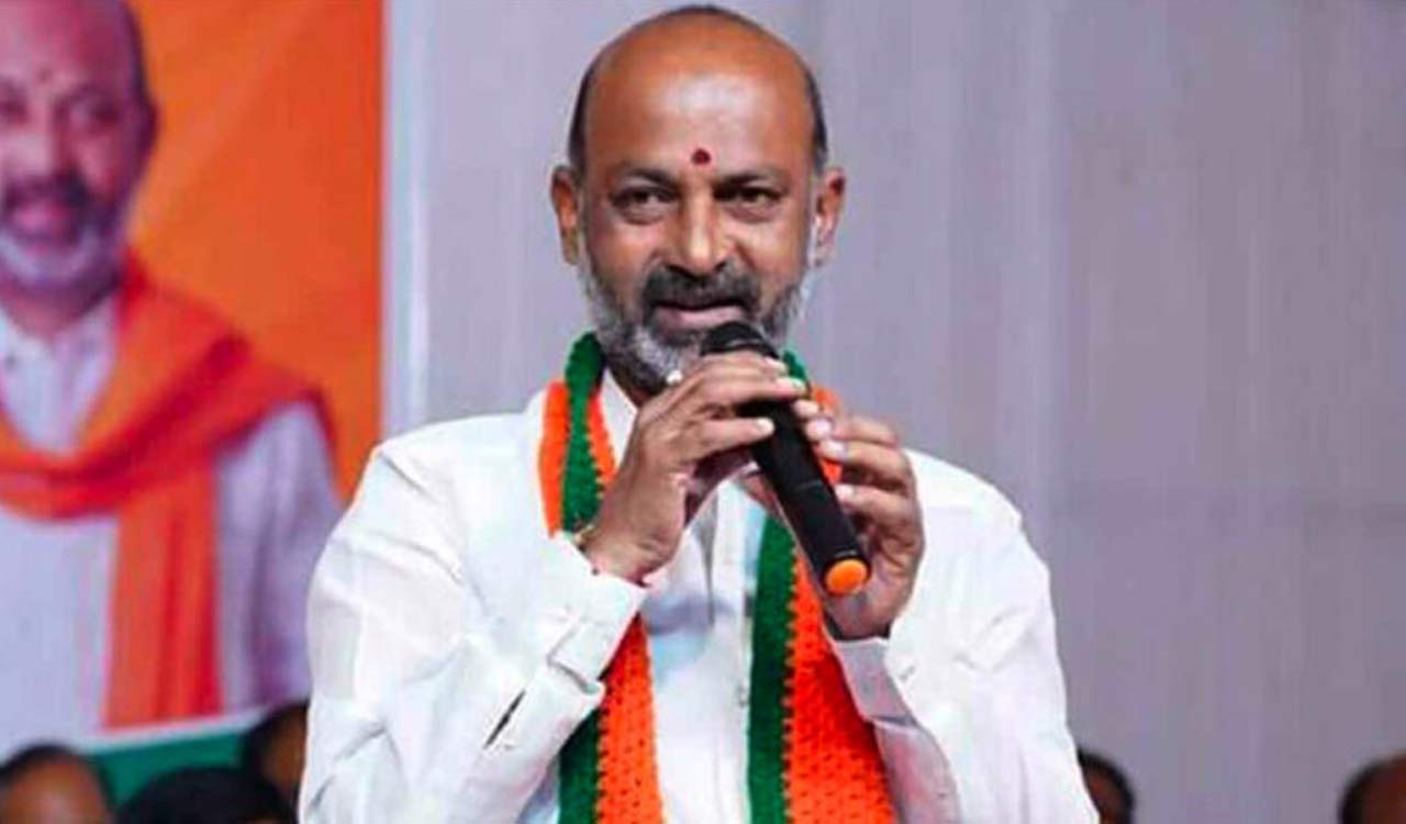 Bandi Sanjay sent back to party office in Hyderabad after late night drama