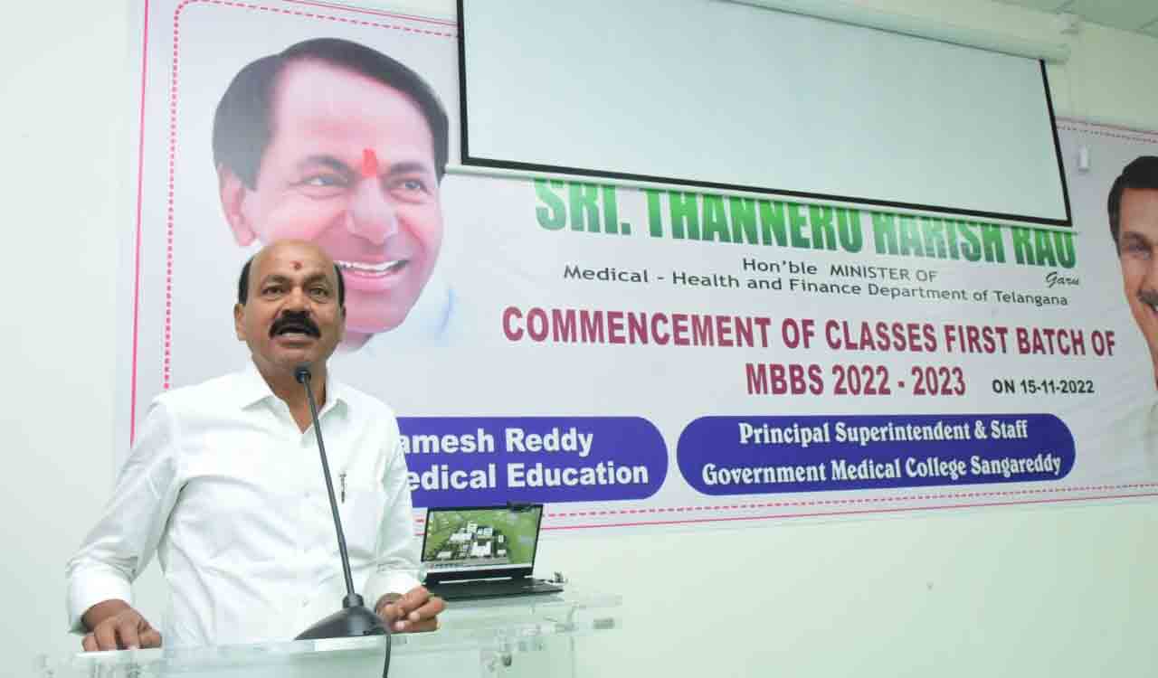 ‘KCR kept his 2018 election promise of setting up medical college in Sangareddy’