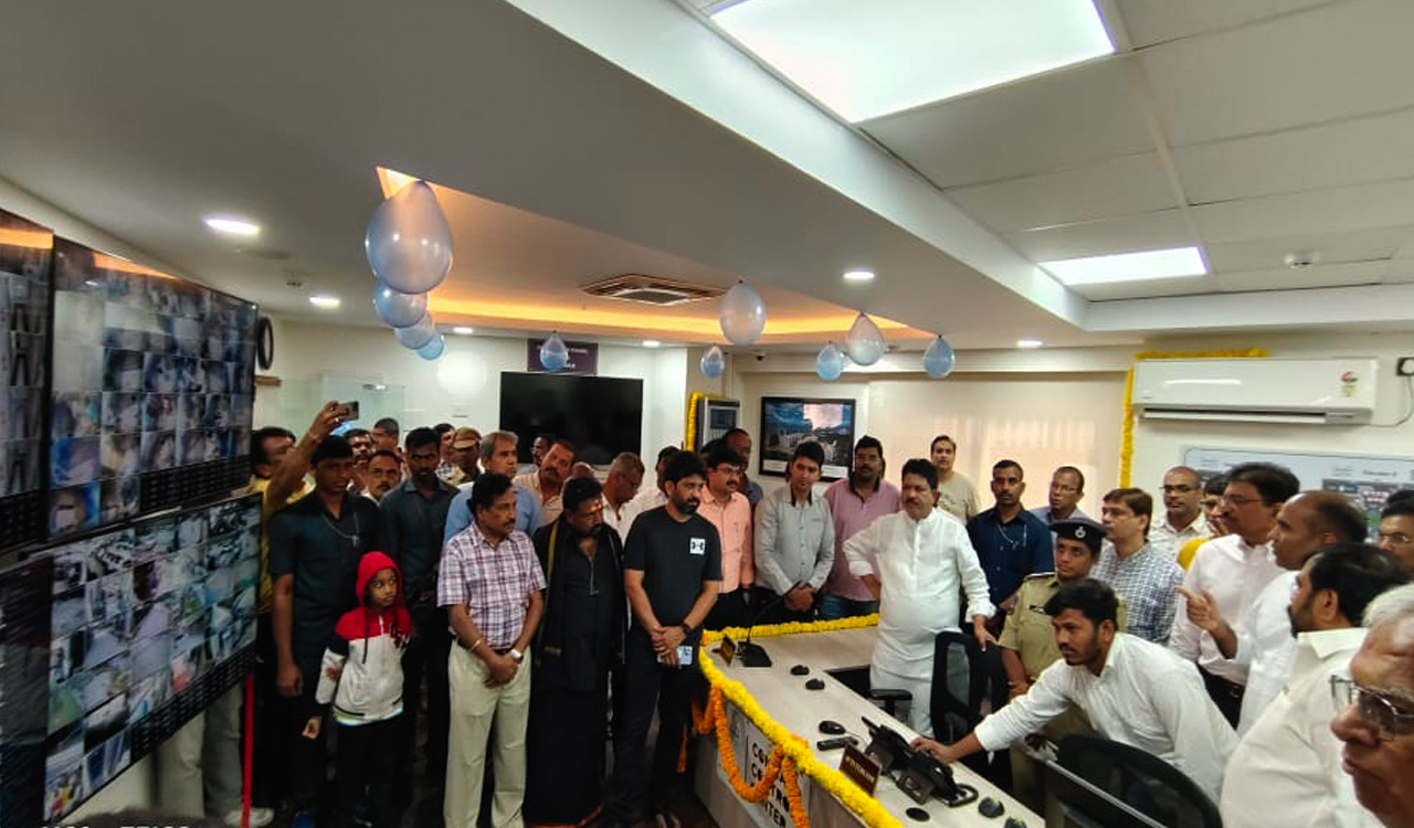 Hyderabad: Surveillance cameras network inaugurated at Kukatpally