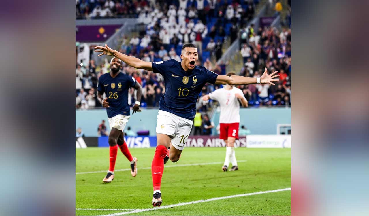 Deschamps praises ‘leader’ Mbappe after his two goals put France into WC last 16