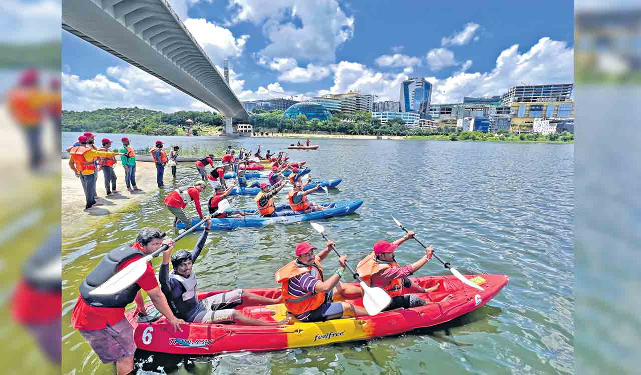 Water school launched at Hyderabad’s Durgam Cheruvu