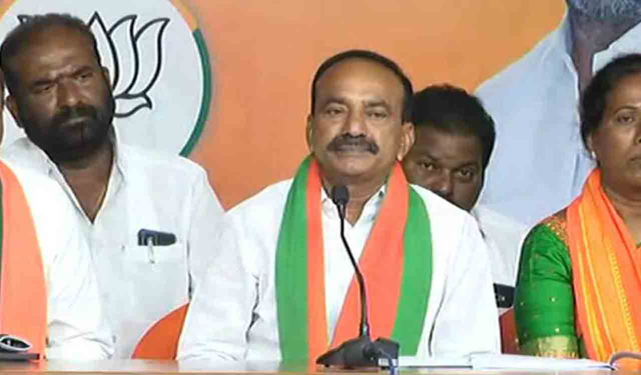 BJP’s Etala blames TRS for Munugode violence