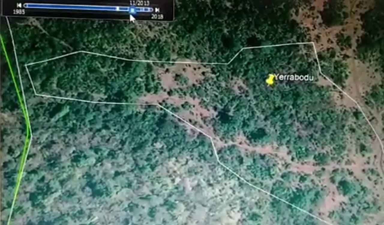 Kothagudem: Cartosat imagery proves Yerrabodu Gutti Koya habitation is recent encroachment