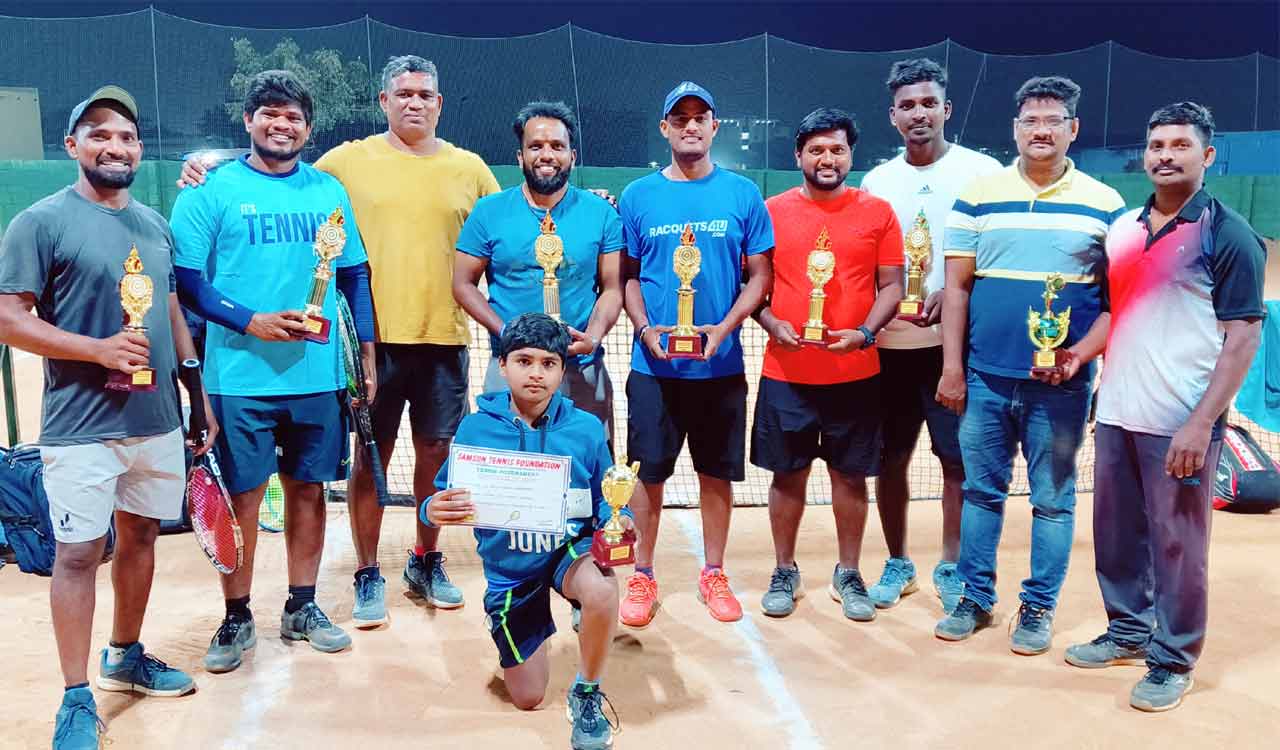 Double delight for Dilip at Samson Tennis Tournament