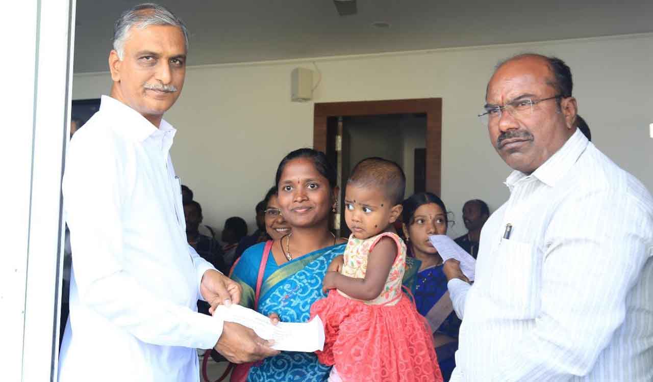 Hiked salaries for Anganwadi workers from December: Harish Rao