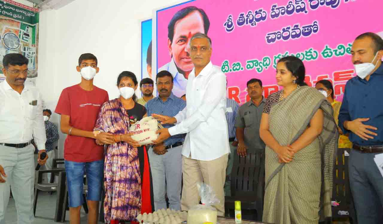 Aiming to make Telangana TB free by 2025: Harish Rao