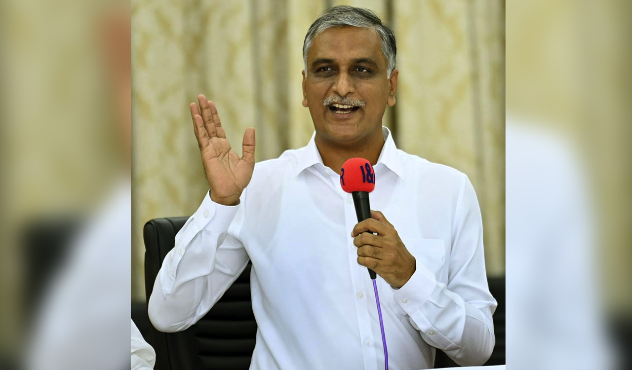 Drinking water supply project to Siddipet will be completed by December: Harish Rao