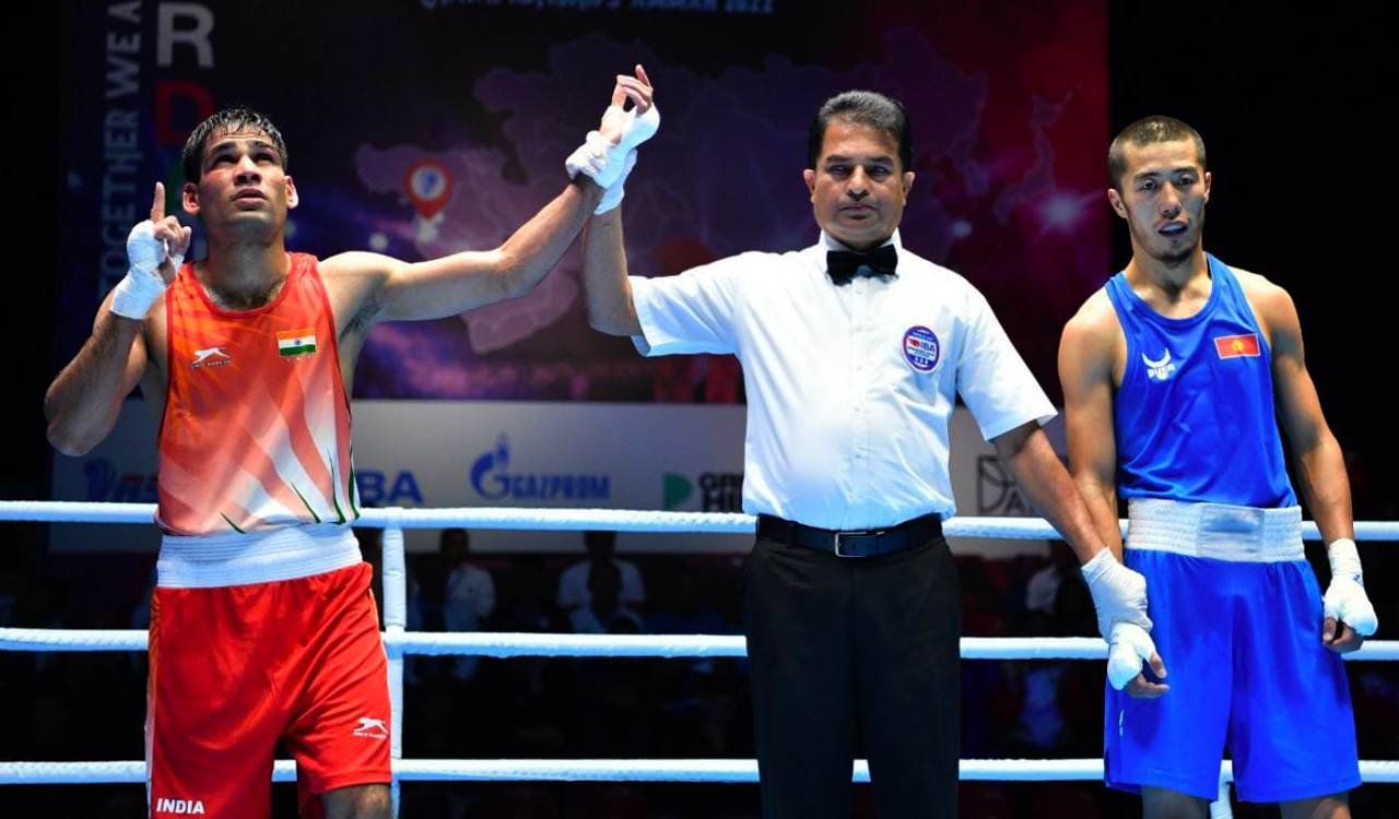 Telangana’s Hussamuddin sails into quarters in Asian Elite Boxing Championships