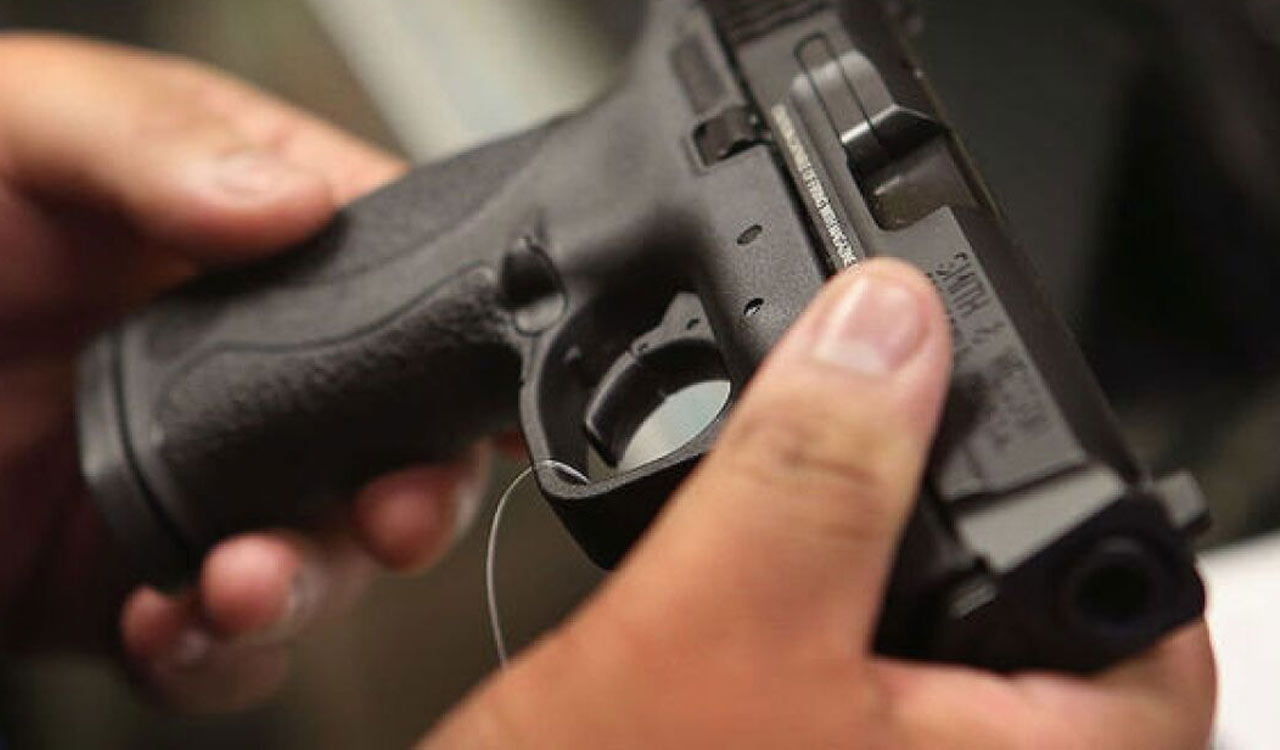 Textile company employee caught with firearm and live rounds in Hyderabad
