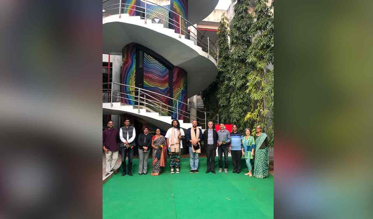 IIIT-H hosts Alliance Française Hyderabad’s Wall Art Festival