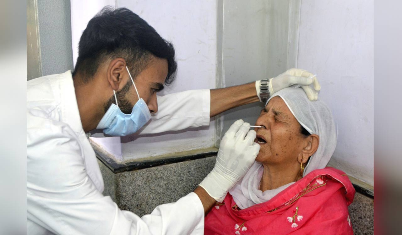 India logs 556 Covid infections in a day; active caseload declines by 252