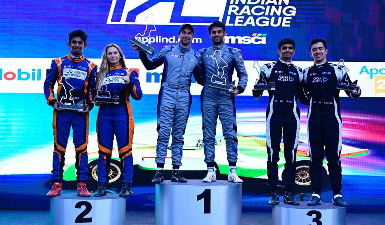 Hyderabad Black Birds racers impress at Indian Racing League