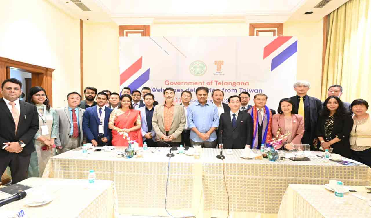 KTR meets Taiwanese business delegation