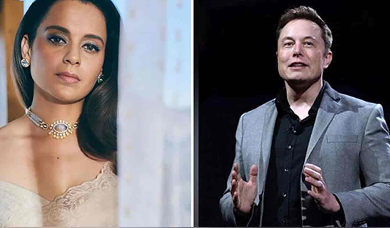 Kangana supports Elon Musk’s decision to charge 8$ for verified accounts on Twitter