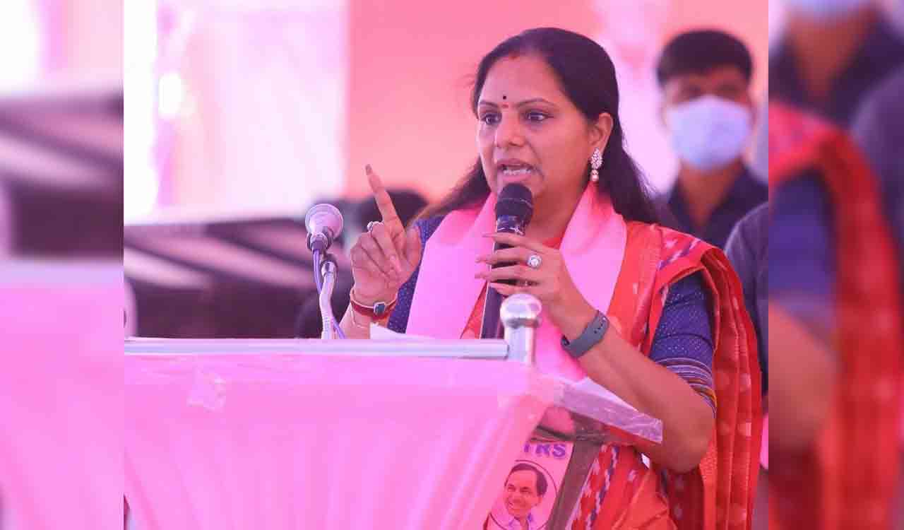 MLC Kavitha hits back at Sharmila, BJP leaders