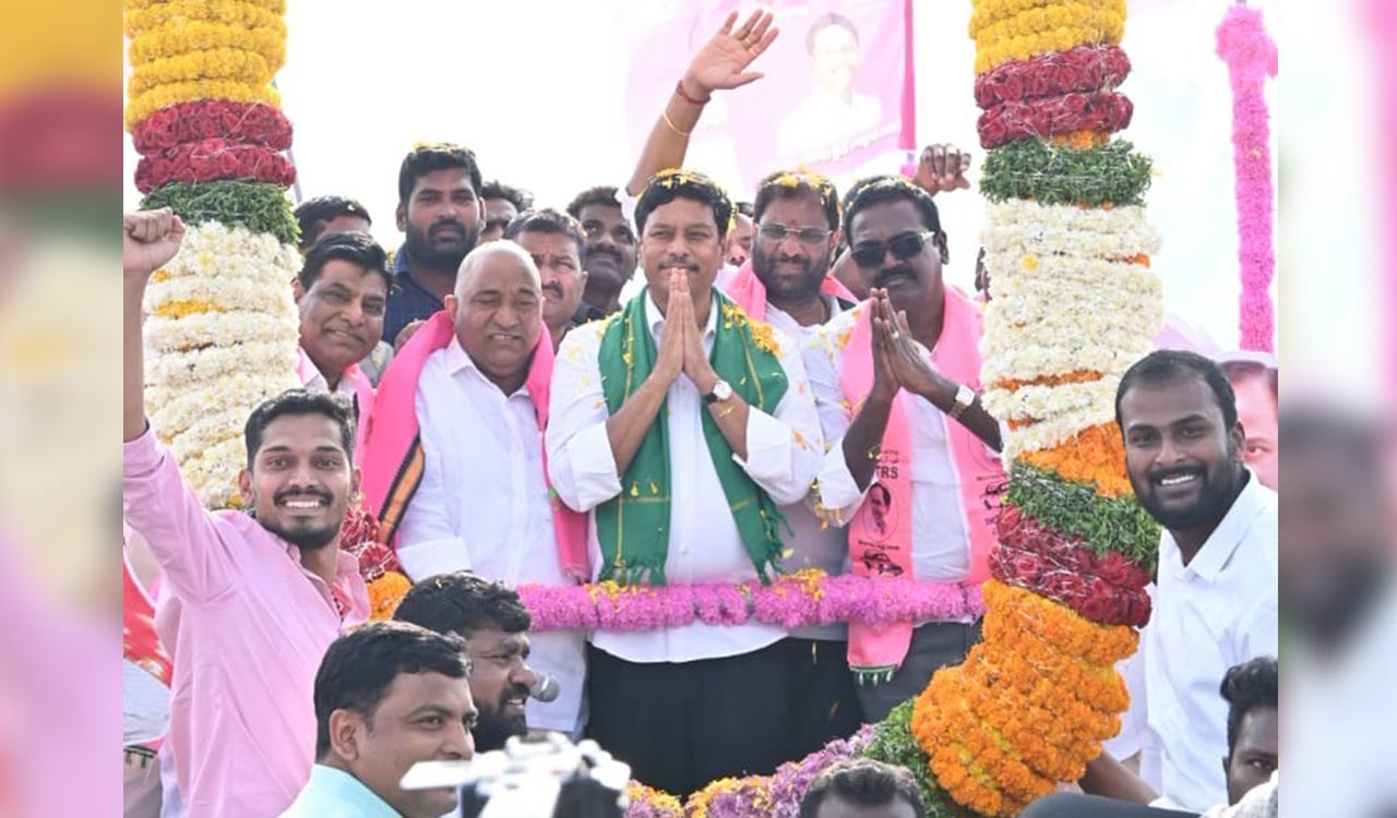RS members Ravichandra, Parthasarathi Reddy felicitated in Khammam