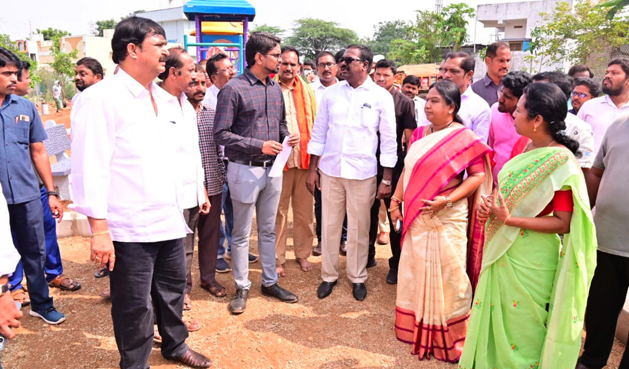 Two spacious integrated vegetable markets to be ready soon in Khammam: Puvvada