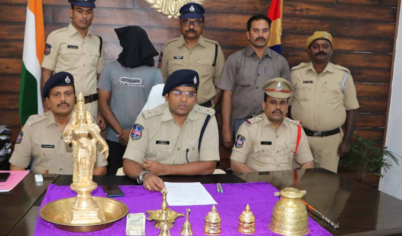 Kothagudem: Robber arrested, Rs 20 lakh worth stolen property recovered
