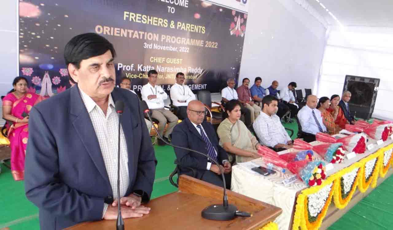 Hyderabad: MGIT organises orientation programme for first year students