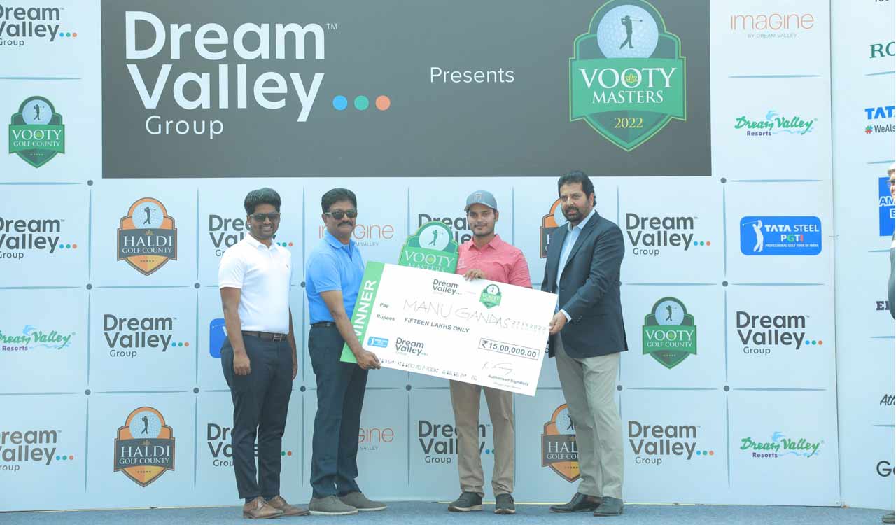 Golf: Manu Gandas clinches Vooty Masters title