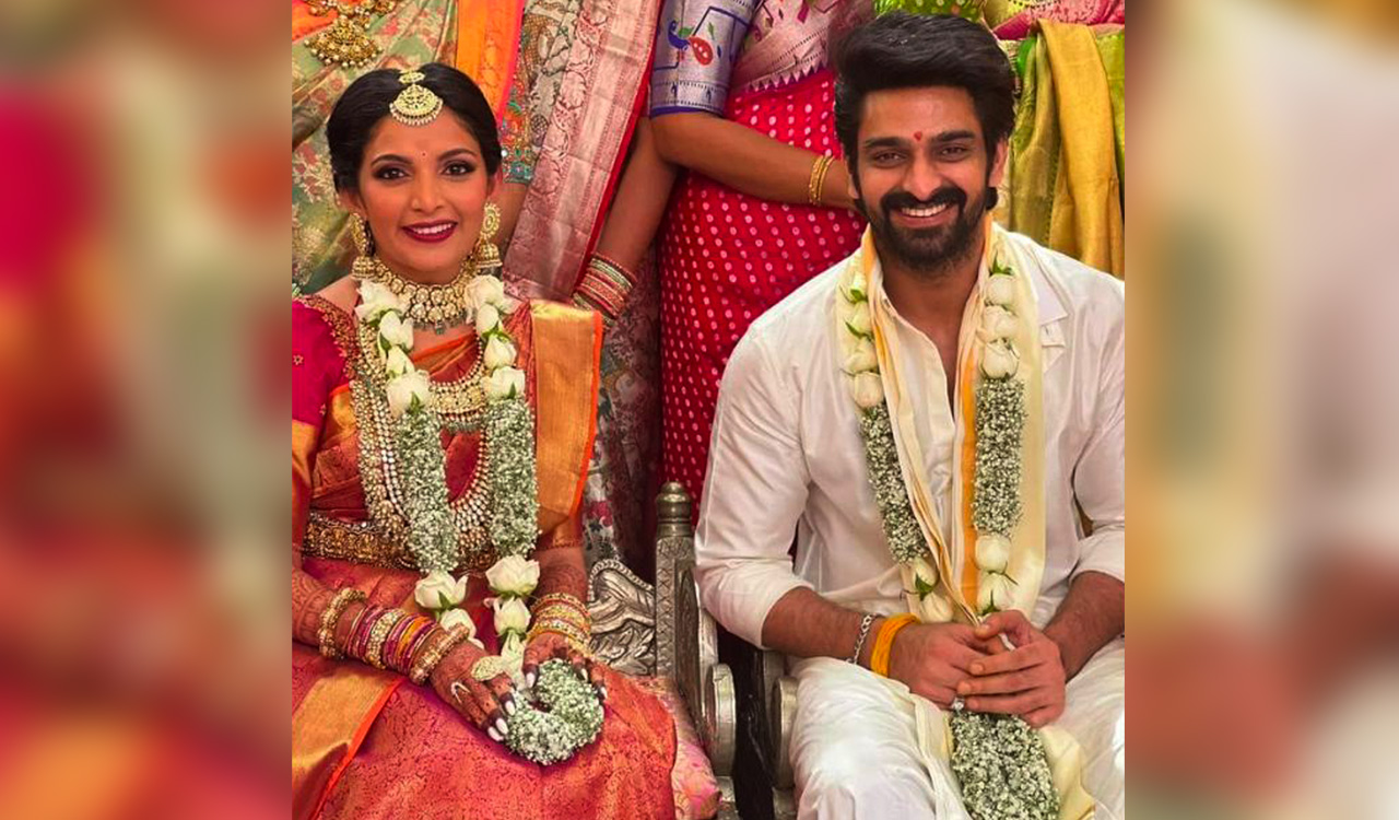 Naga Shaurya ties knot with Anusha; pics and videos go viral on social media