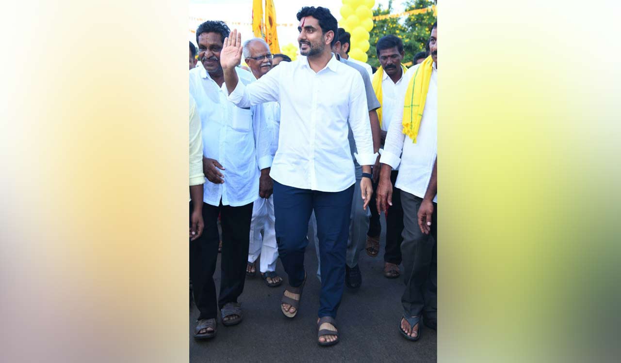 Nara Lokesh to embark on 4,000-km foot march from Jan 27