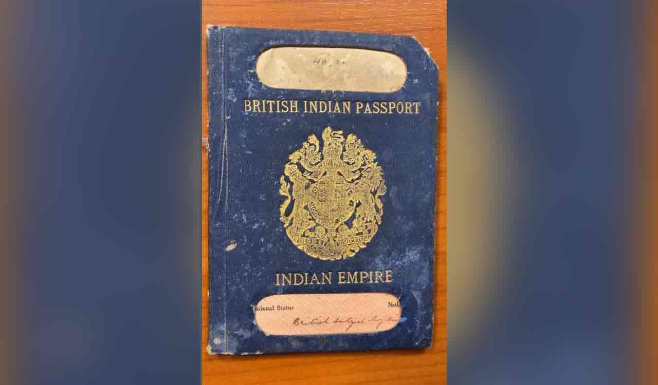 This colonial-era British Indian passport goes viral on internet
