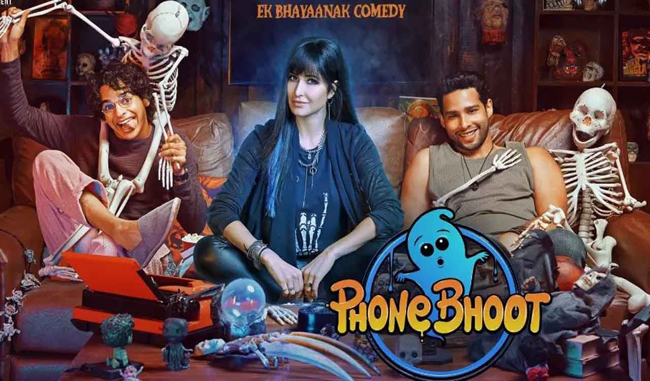 Phone Bhoot Review: Designed to be whacky comedy but fails to take off