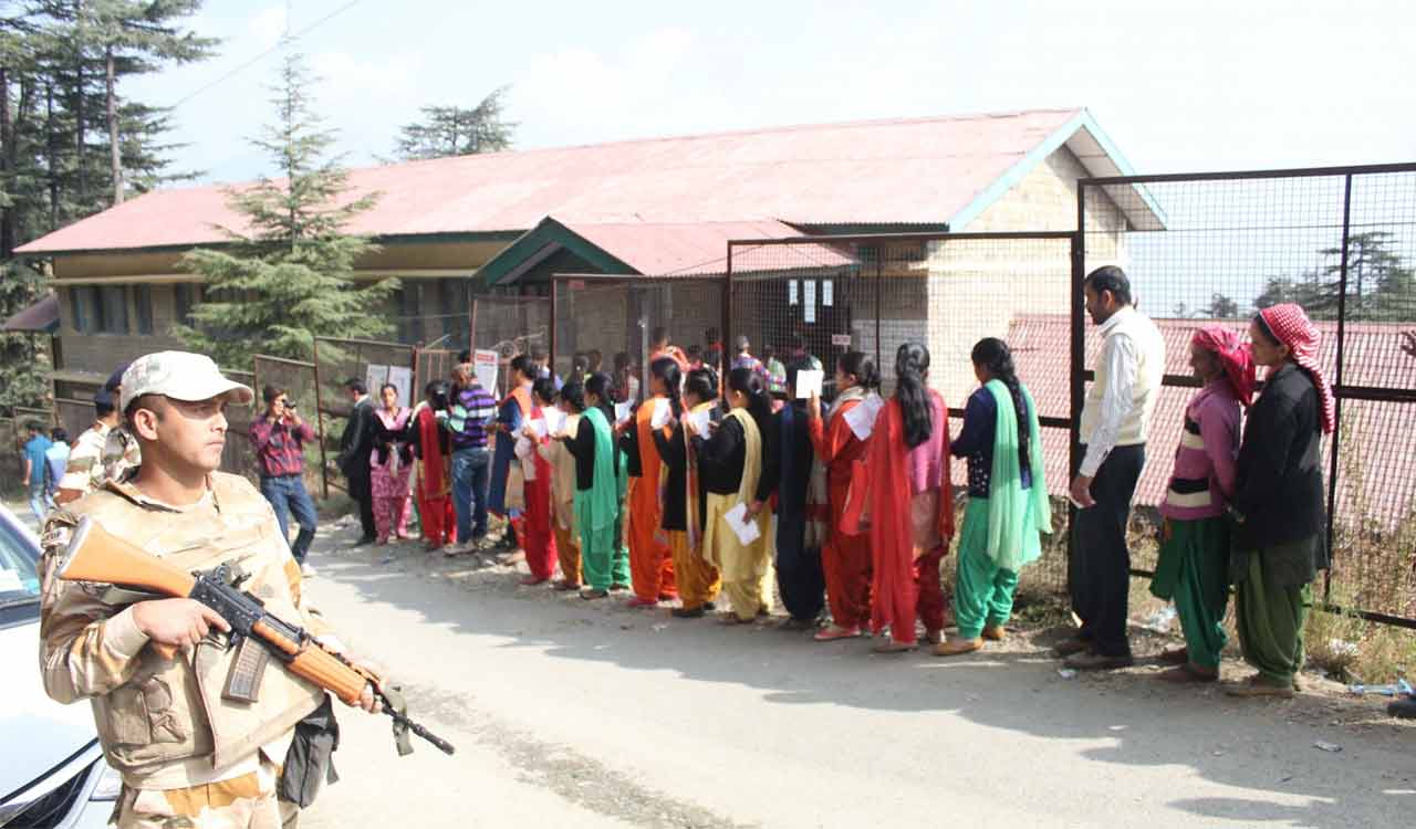 Polling begins in Himachal to elect 68-member Assembly
