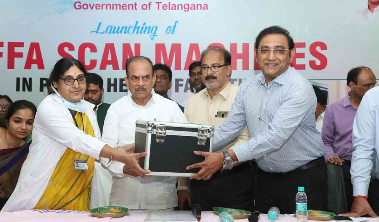 Hyderabad: Rainbow Hospitals donates air sampling systems to Govt hospitals