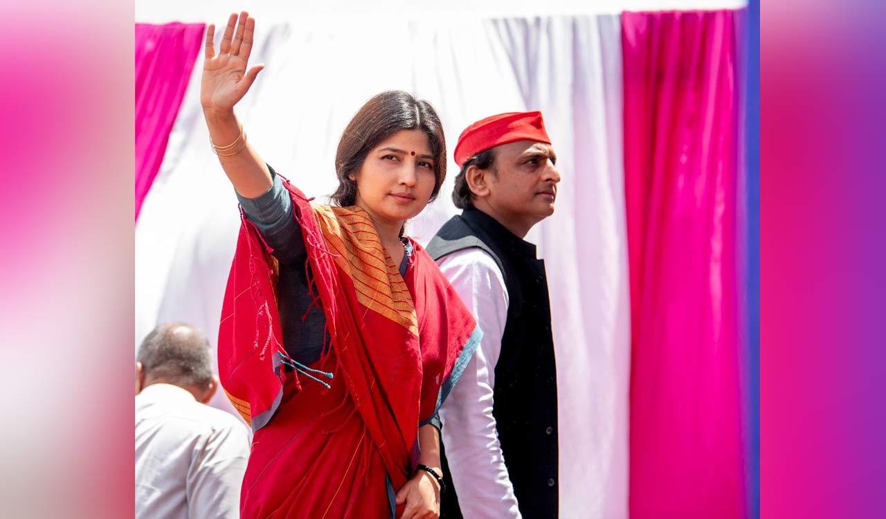 SP’s Dimple Yadav to file nomination for Mainpuri LS constituency on Monday