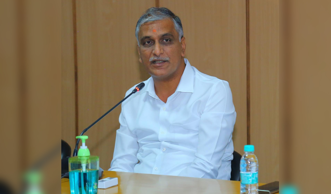 Fast-track Medak-Siddipet Highway works: Harish Rao instructs officials