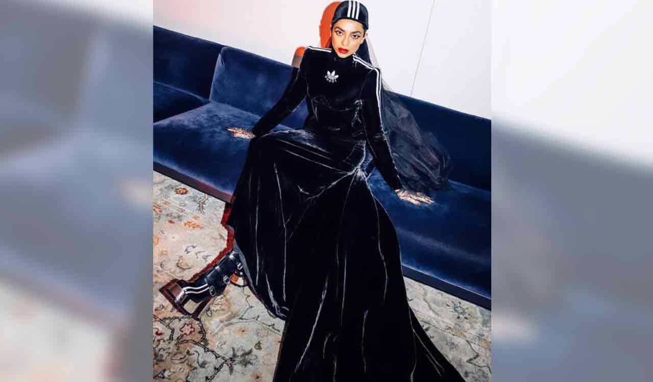 Sobhita Dhulipala looks class apart in this black velvet outfit; check out