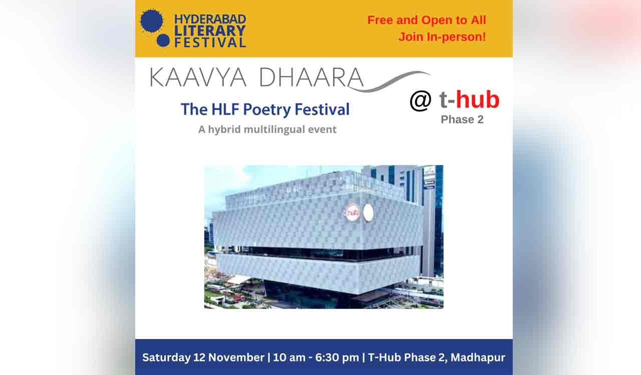 Hyderabad Literary Festival to hold events focusing on poetry and translation