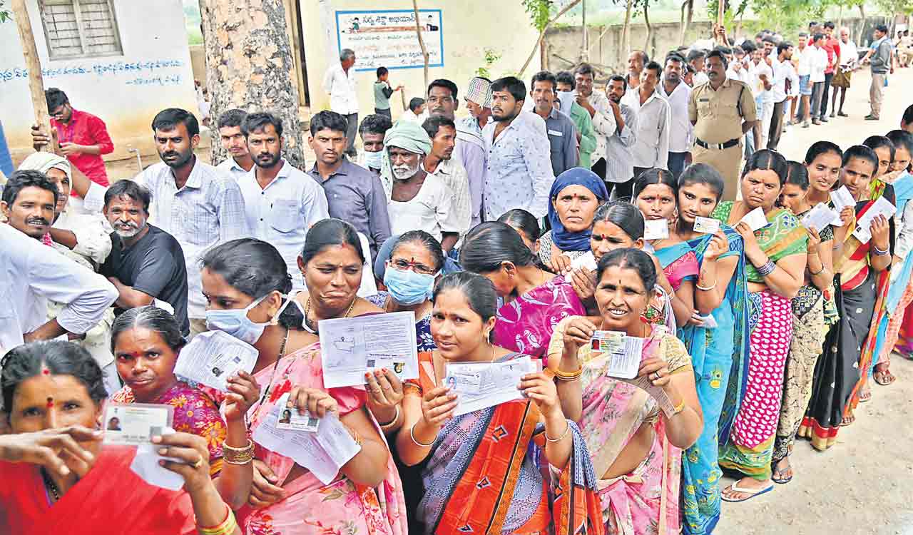 Exit polls predict thumping win for TRS in Munugode