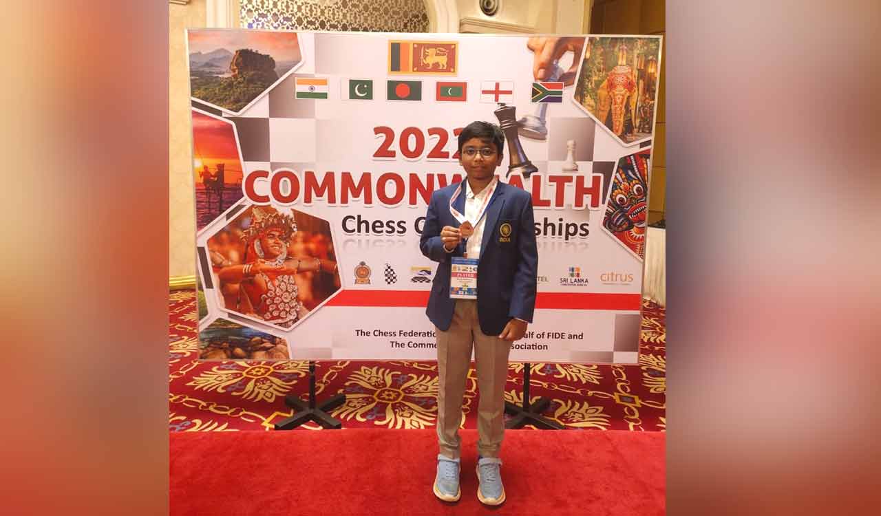 Telangana’s Ritesh clinches silver in Commonwealth Chess Championship