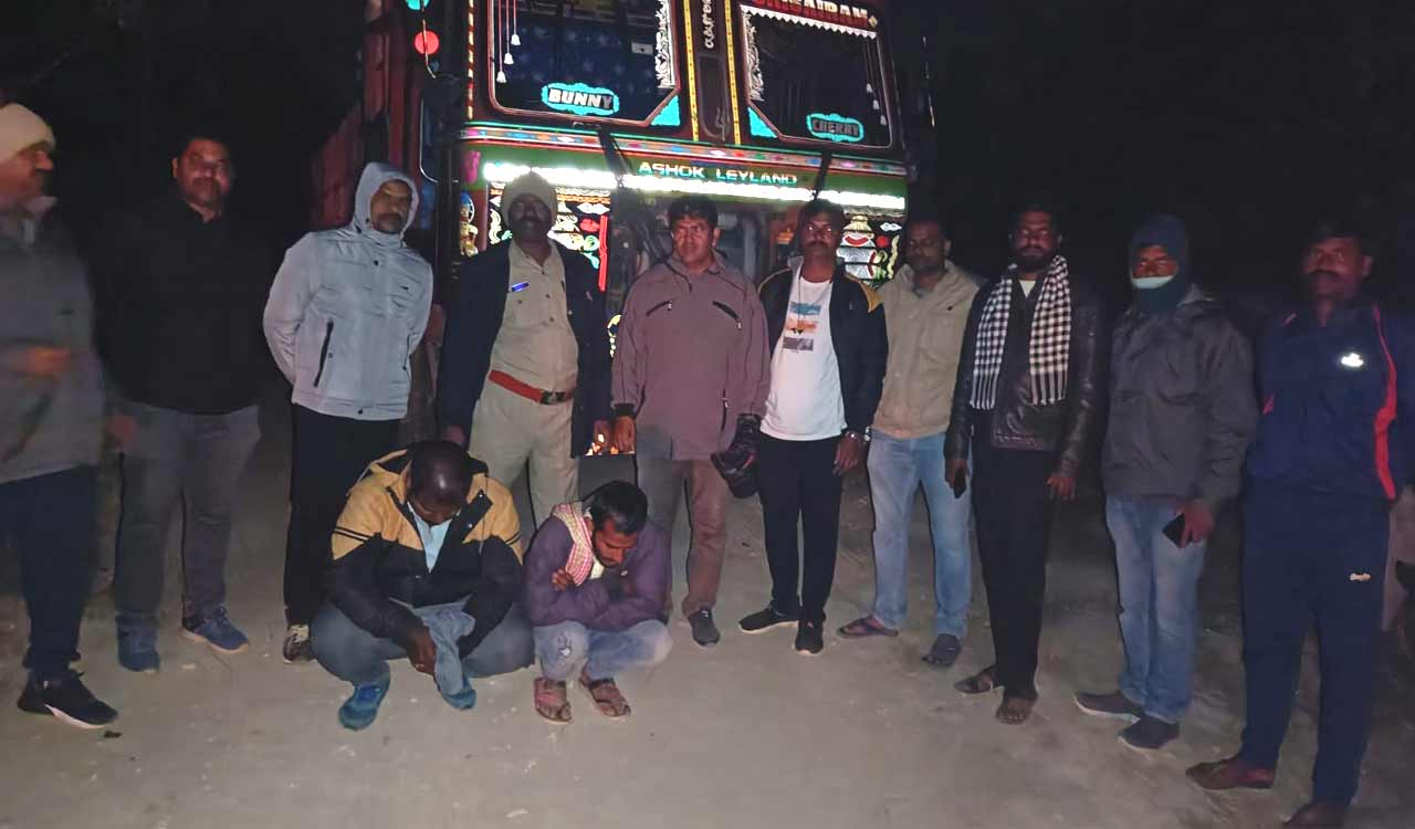 Thirty tonnes of smuggled PDS rice seized in Siddipet