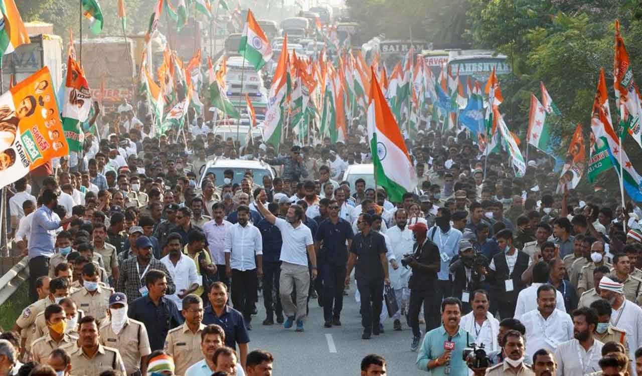 Traffic restrictions in Madhapur on Wednesday in view of Bharath Jodo Yatra 