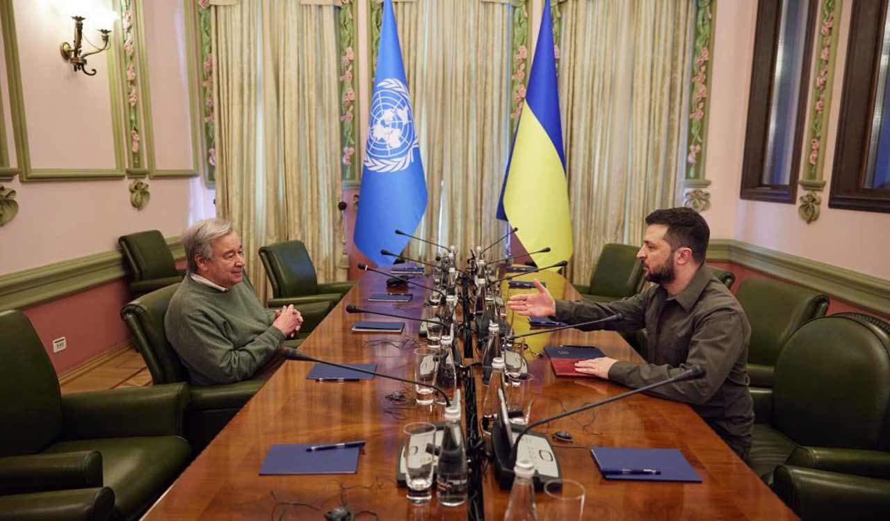 UN chief, Zelensky discuss Ukraine grain deal’s impact on least developed countries