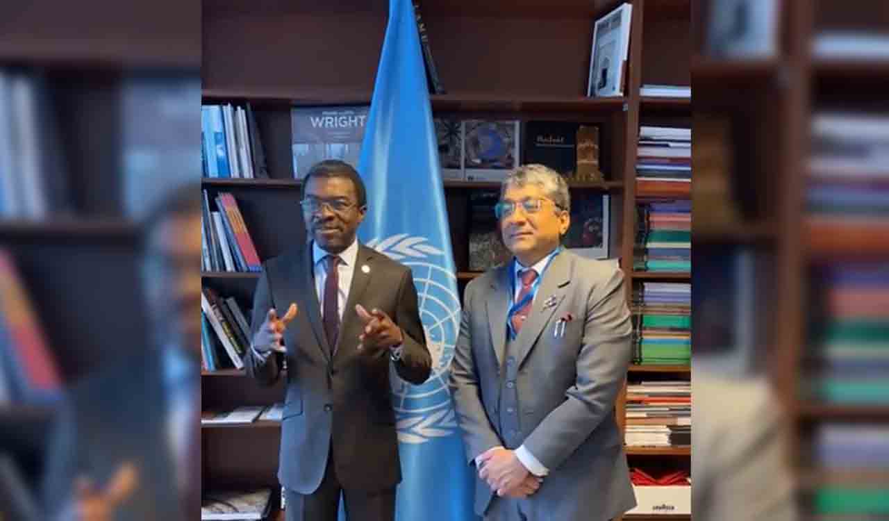 UNESCO Heritage Centre director congratulates people of India in Telugu