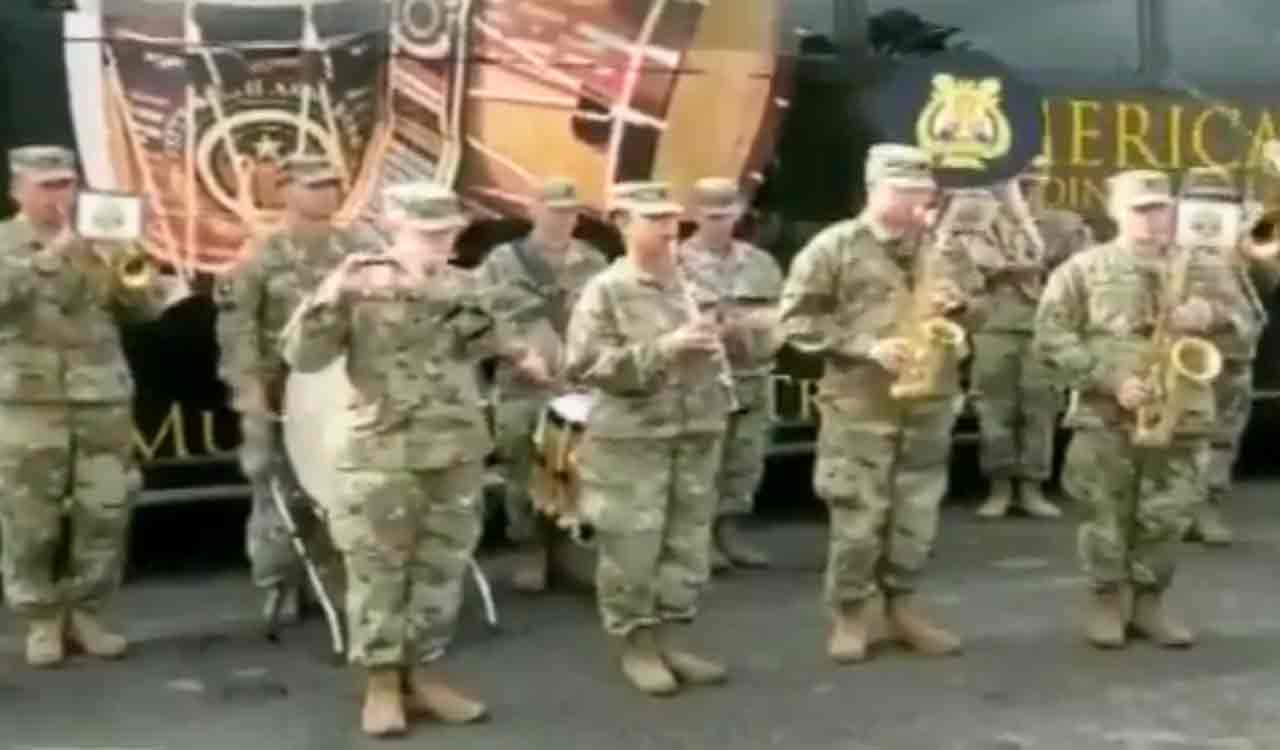 American Army band playing Indian National Anthem resurfaces on social media