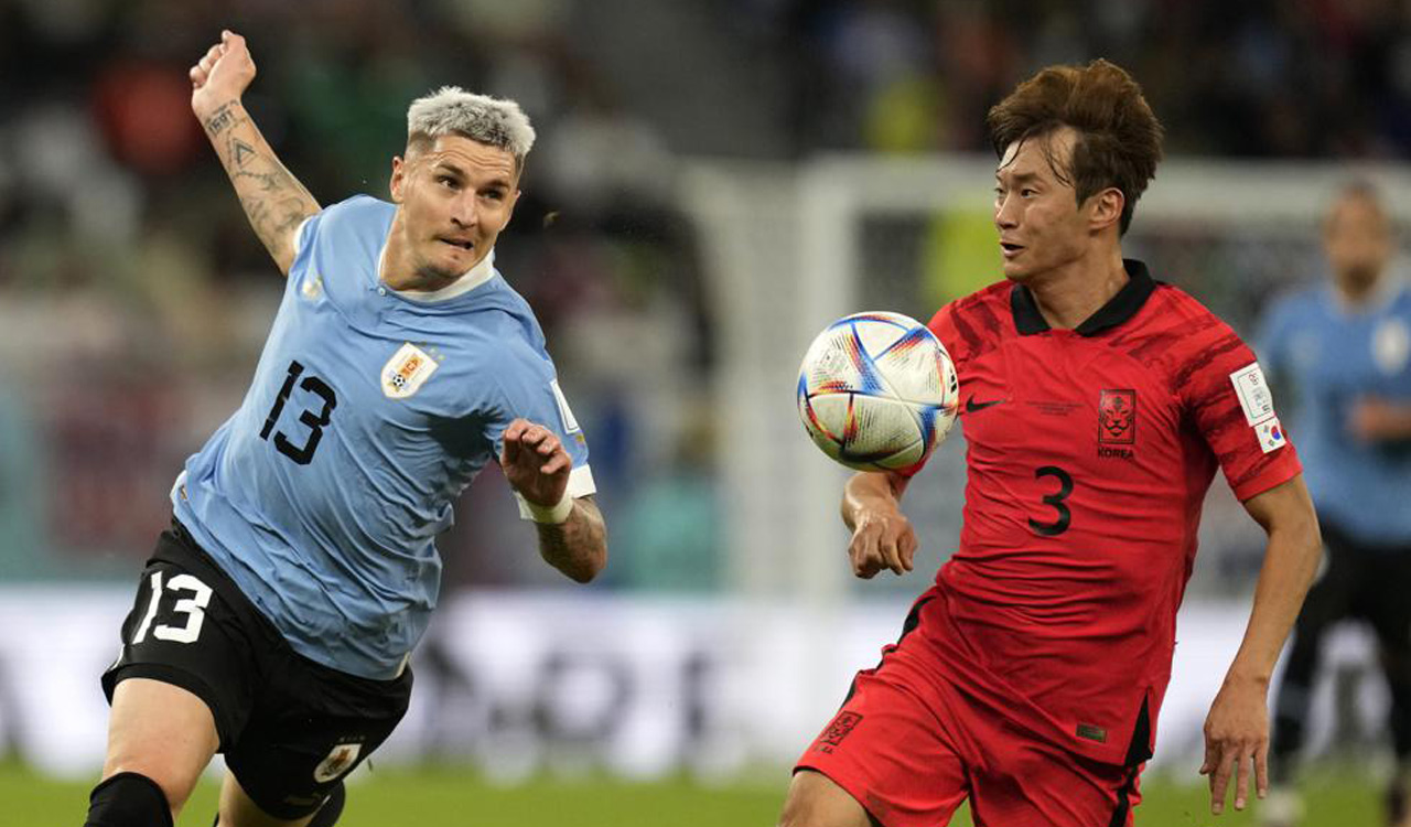 FIFA WC 2022: South Korea hold Uruguay to 0-0 draw