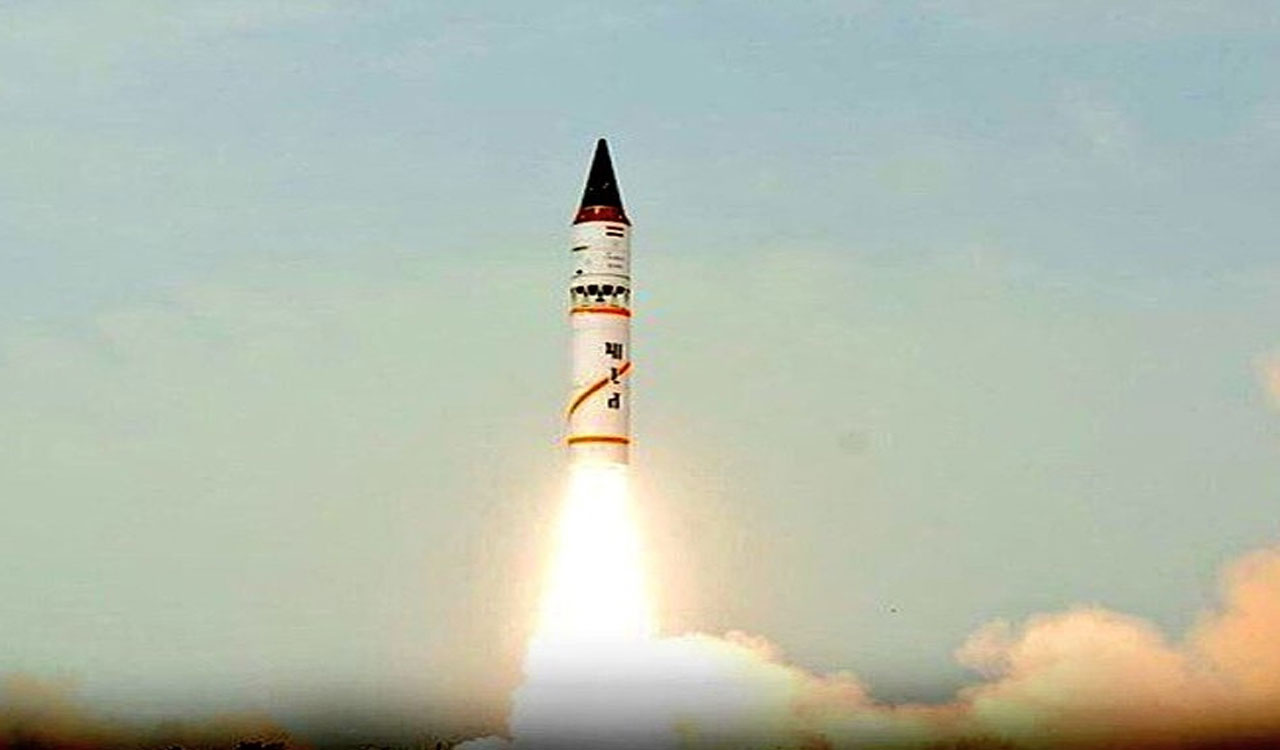 India Successfully Test Fires Intermediate-range Ballistic Missile Agni ...