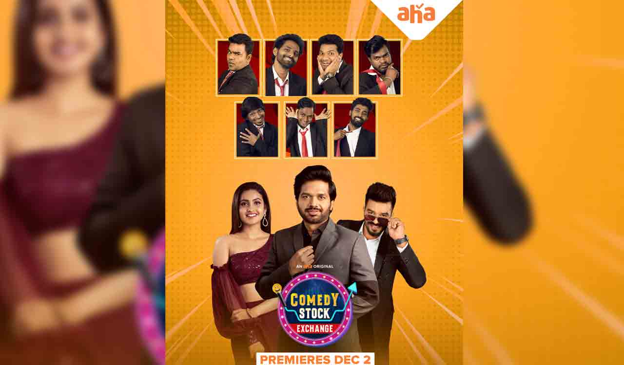 aha to launch its new show ‘Comedy Stock Exchange’ on December 2