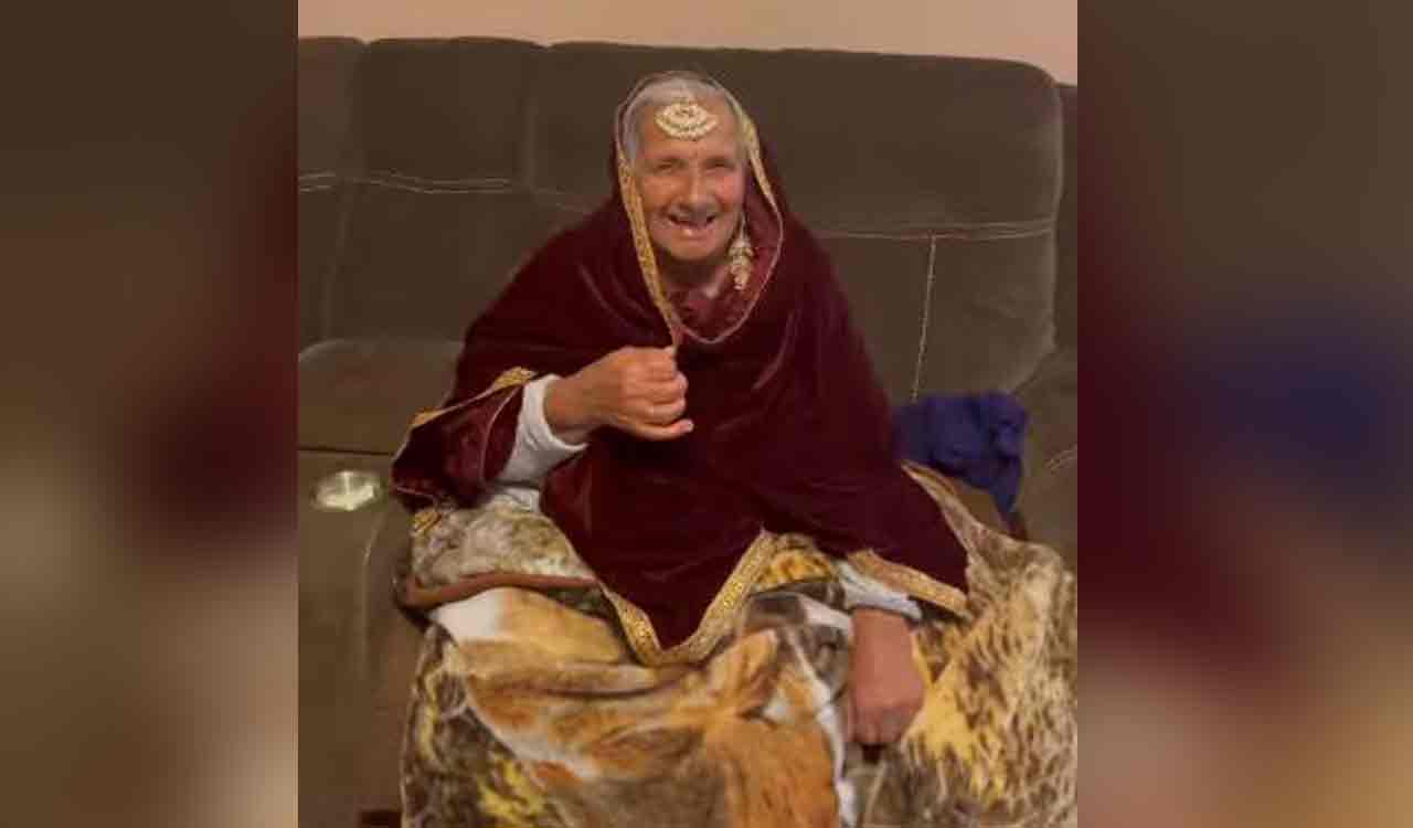 Elderly Sikh man reacts to his wife dressed as bride in heartwarming video